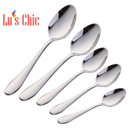 Dinner Spoons, Extra-Fine Dessert Spoons for Home