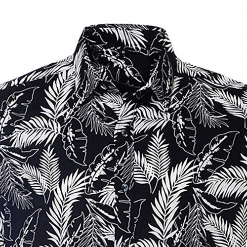 New Orleans Saints Tiki Luau Woven Black Button-Up Funny Hawaiian Shirts -  Freedomdesign