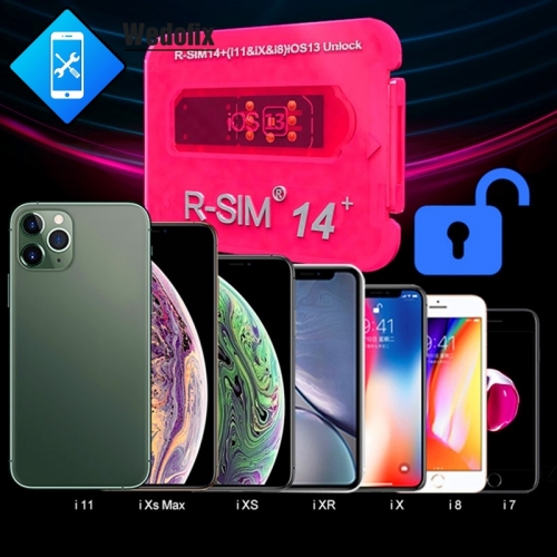 R-SIM14+ Carrier Service Chip Rsim chips for iPhone 6 7 8 X Xr Xs Xsmax 11 11pro/max