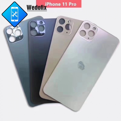 OEM  Back Rear Glass with Bigger Camera Hole for iPhone 11 Pro