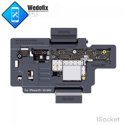 Qianli iSocket iPhone Xs Xsmax Phone Motherboard Tester Fixture for iPhone Repair