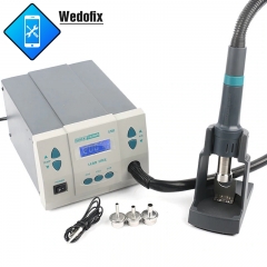 110V 1000W Quick 861DW Hot Air Rework Station with LCD Display for iPhone Microsoldering Repair