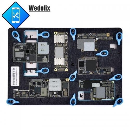 Qianli Toolplus Multi-purpose 6 in 1 Phone Motherboard Solder Jig Fixture Phone Repair Fix Clamp for iPhone X Xs Xsmax 11 11pro/max