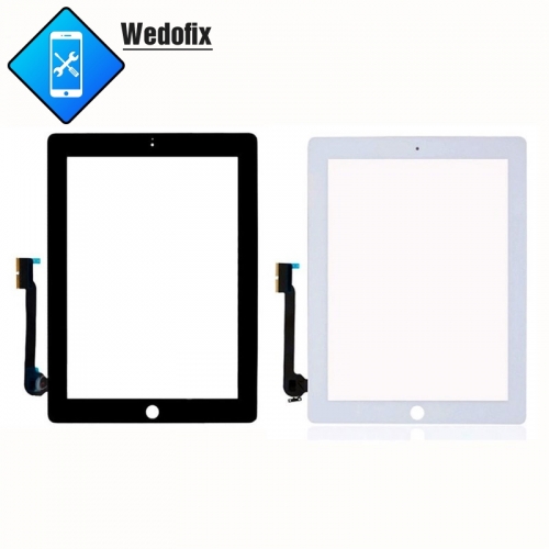 Touch Screen Digital with Flex Cable Replacement Parts for iPad 3 4 