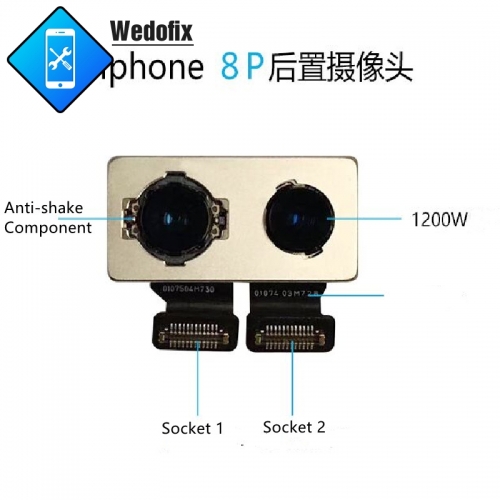 Original Replacement Rear Camera for iPhone 8 8P with Factory Code