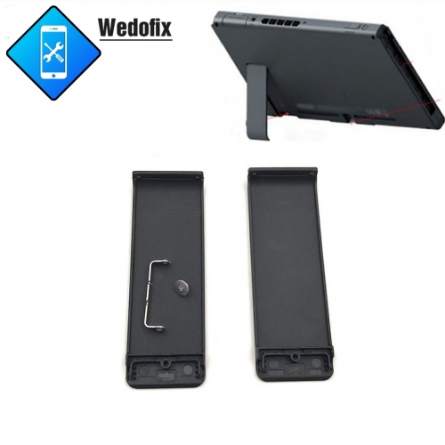 For Nintendo Switch Back Kickstand Shell Back Bracket Stand Case with Screw