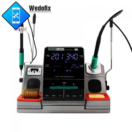Sugon T3602 Solder Station with JBC C115 C210 Handle Welding Rework Station for Phone PCB Micosolder Repair