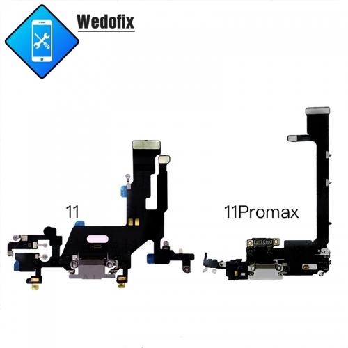 iPhone Charging Flex Cable with Charge Connector iPhone Tail Plug Replacement Part for iPhone 11