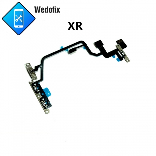 Phone Power On OFF Flex Cable with Volume Flex Cable for iPhone Xr