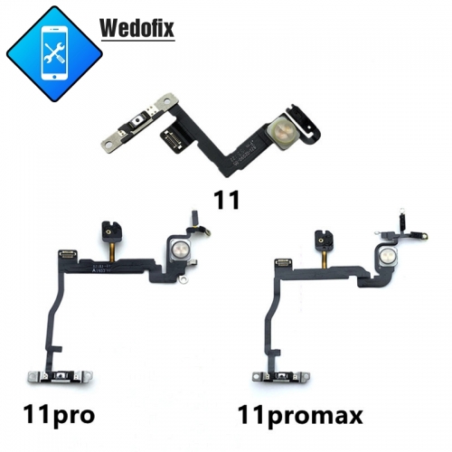 Power On Off Flex Cable Replacement Parts for iPhone 11 11pro 11promax