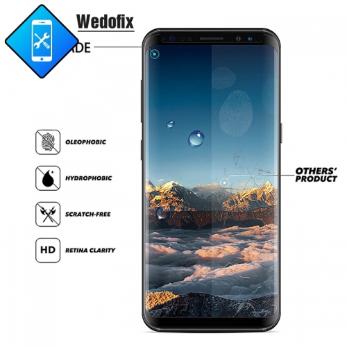 3D Full Glue Adhesive 9H Tempered Glass for Samsung Galaxy S8 S9 Plus S10e Note 8 9 Screen Protector Film