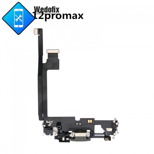 Replacement Charging Flex Cable with Charge Port for iPhone 12pro 12promax