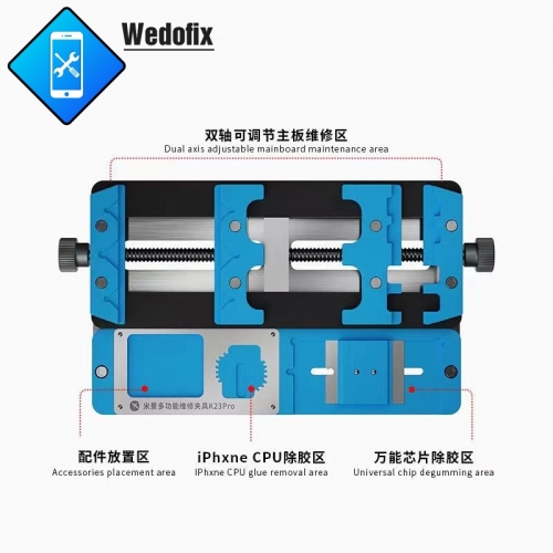 Mijing K23pro Multi-functional Phone Motherboard Jig Fixture Chip Holder Logic Board Holder for Mobile Phone Micro Soldering Work