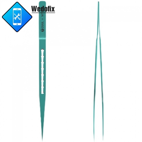 2UUL Ti11 Precision Tweezers Titanium Alloy Fingerprint Tweezers for Mobile Phone Micro Solder Work