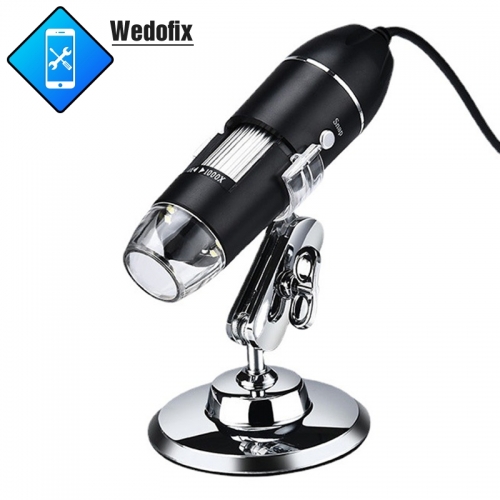 3 in 1 1000X Electronic Magnifying Microscope Hand-Held Digital USB Microscope for Phone Repair