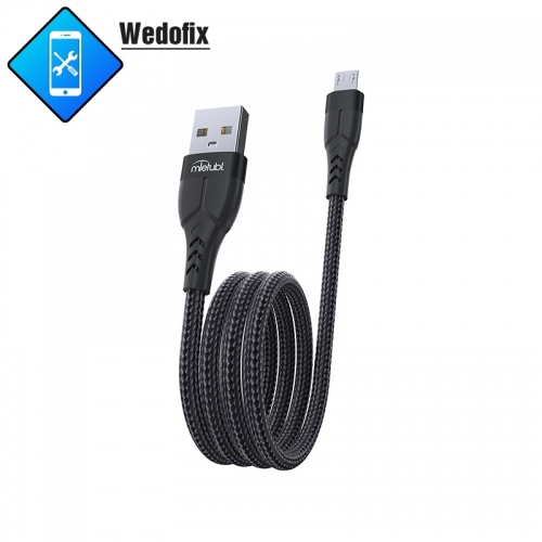 2.1A Nylon Braided USB Charging Cable Type-C Charging Cord with Purely Cooper Wire for iPhone Samsung Huawei