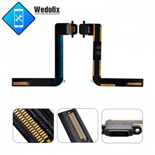 Charging Port with Flex Cable for iPad 5 2017/ iPad 6 2018/ iPad Air - Black & White