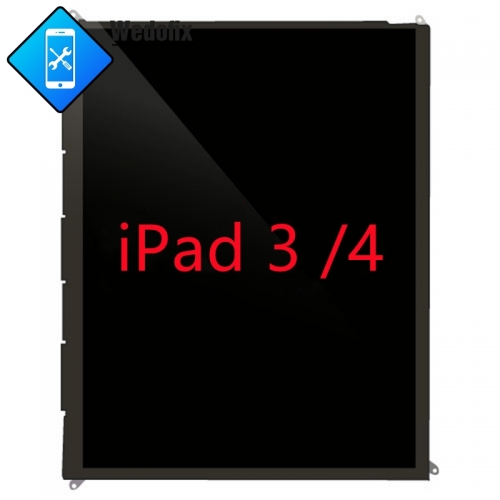 LCD Display Screen Only Replacement Parts for iPad 3 4 - Premium Quality