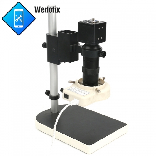 HD 1080P 2MP Industrial Microscope with VGA Camera for Mobile Phone Motherboard Welding Repair
