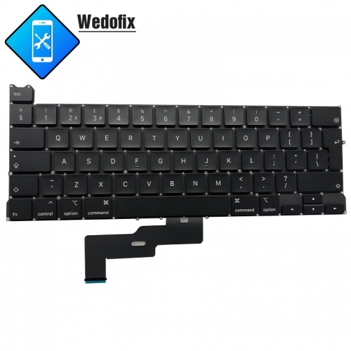 Original Keyboard for MacBook Pro 13.3" A2289 UK Version - Black