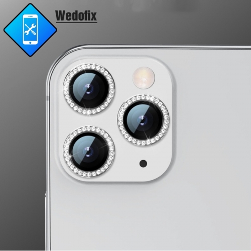 Flash Drill Camera Lens Diamond Flash Powder Camera Protective Ring for iPhone 11 12 13