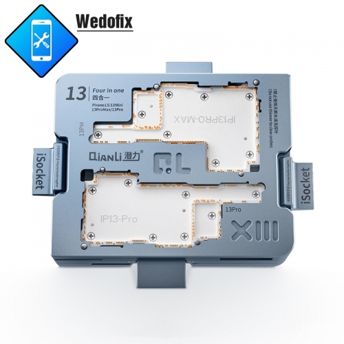 4 in 1 Qianli Toolplus Logic Board Socket Test iSocket for iPhone 13 13pro 13promax 13mini 