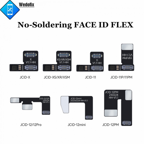 JCID Face ID Tag On Flex Cable without Soldering Dot Matrix Read Write Tools for 14 13 12 11 X Dot Projector Fix