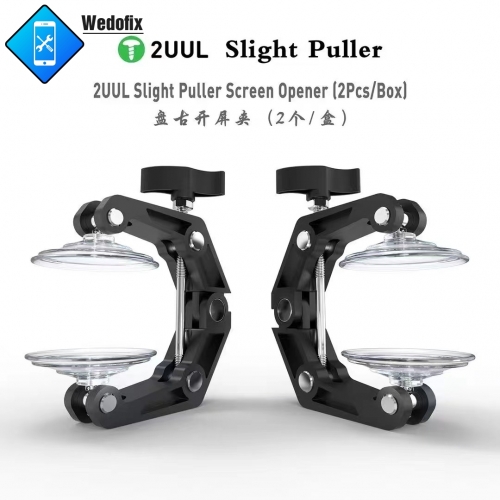 2UUL Slight Puller LCD Screen Opener Tool Multi-function Sucker with Strong Suction Cup Back Rear Glass Holder and Pressure Clip