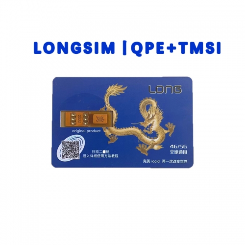 LONGSIM Rsim Chip QPE Mode TMSI Mode with IPCC for iPhone 12 13 14 Carrier Unlock Chip 