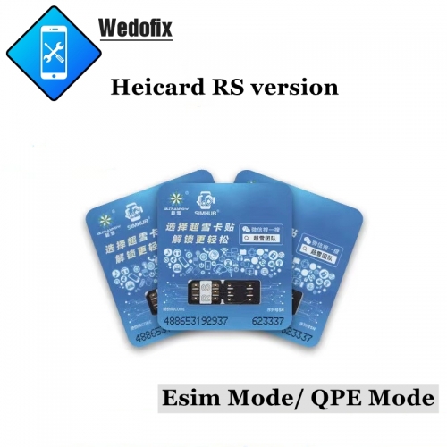 Heicard RS Version TMSI Mode for iPhone 6s 7 8 X 11 12 13 14