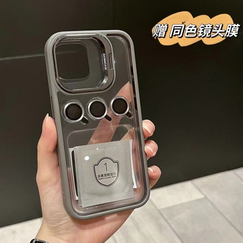 High Transparent Phone Protect Case with Camera Lens Protector for iPhone 11 12 13 14 15 
