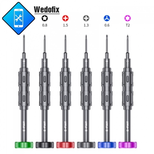 E-Fixit N6 Screwdriver Set with High Precisin Snap-fit Screws S2 Batch Heads for Mobile Phone Electronics Repair 