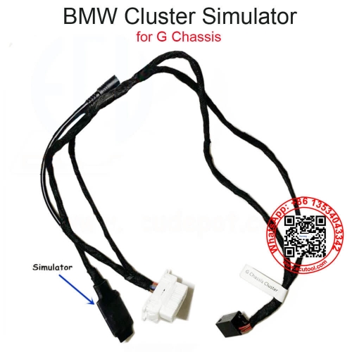BMW G Chasis Cluster Simulator Dashboard Start Up Test Harness