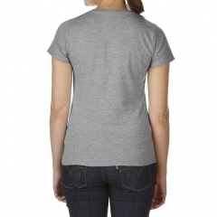 Port & Company Women's Soft Cotton V-Neck T-shirt