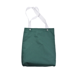 Midweight Contrast Handles Cotton Canvas Tote Bag