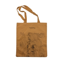 Medium Midweight 100% Cotton Canvas Tote