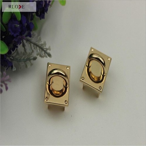 Gold Handbag Hardware Locks Fitting RL-BLK156