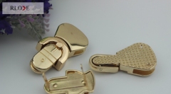 Design Fashion Handbag Metal Push Locks RL-BLK052