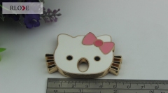 Hello Kitty Shape Handbag Twist Lock RL-BLK046