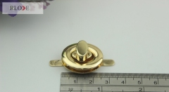 Round Shape Bag Metal Twsit Lock RL-BLK099
