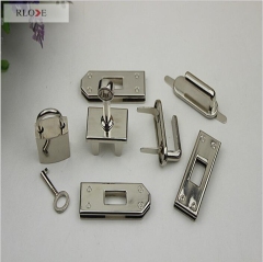 7 sets Decorative accessories 4 color handbag metal lock RL-BLK002