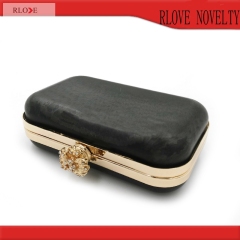 Fashion handbag hardware clutch frame box purse metal frame H2-36