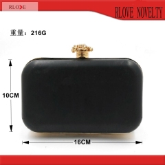 Fashion handbag hardware clutch frame box purse metal frame H2-36