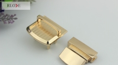 Custom-made zinc alloy handbag push press locks RL-BLK057