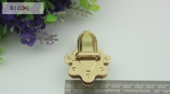 GZ hot sales good quality handbag metal push press locks RL-BLK058