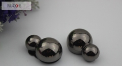 Handbag decoration zinc alloy gunmetal & gold metal gourd lock RL-BLK104
