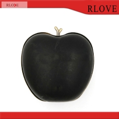 Evening bag hardware apple shape purse frames plastic box H-055