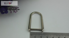 Manufacturing zinc alloy detachable strap d-ring buckle RL-DR036-20MM