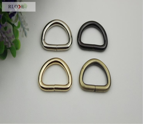 Good quality plating handbags and bags iron wire d ring RL-IDR019-25MM