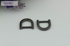 Nickle Free Metal Accessories Bag D Ring Buckle RL-DR051-15MM